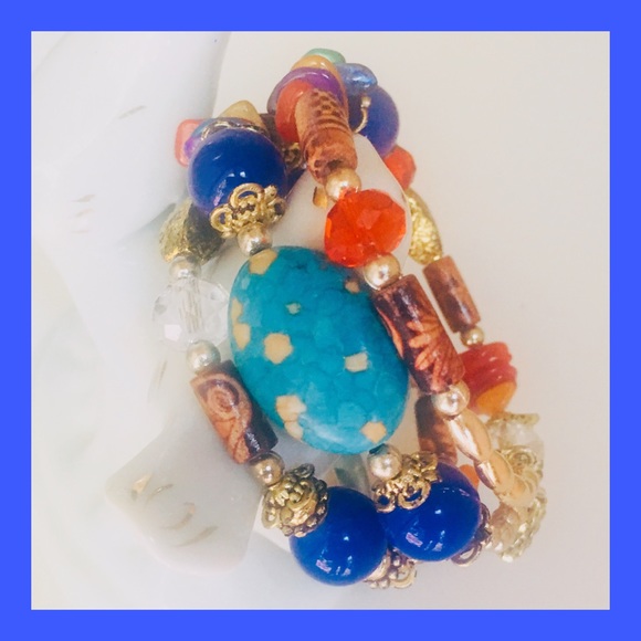🌈MULTI STONE COLORFUL BRACELET🌈 - Picture 5 of 5